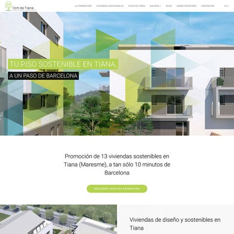 Diseño Web para immobiliaria en Barcelona