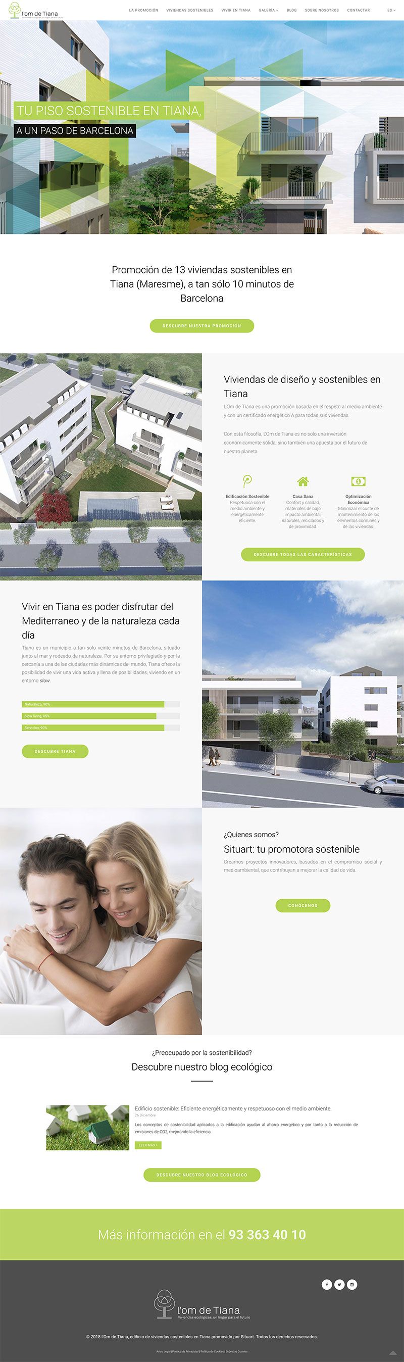 Diseño Web para immobiliaria en Barcelona